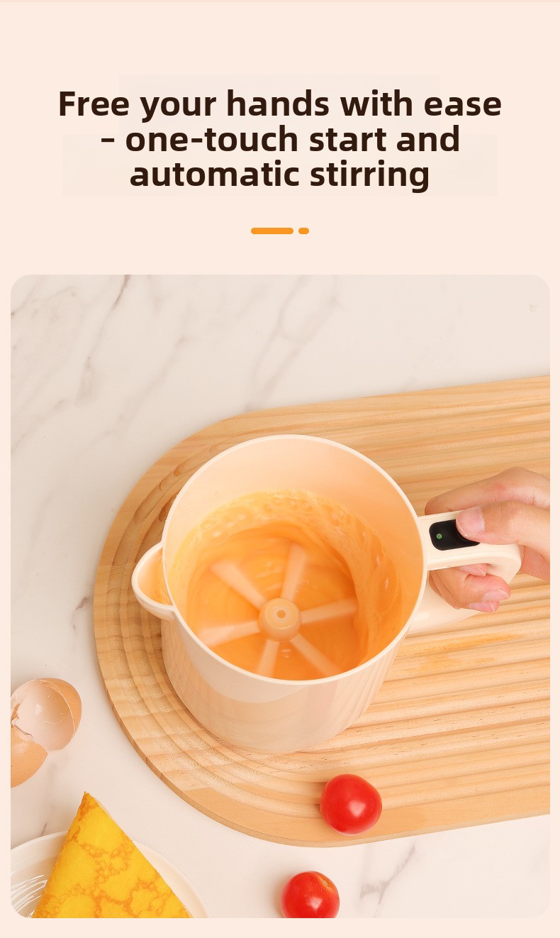 Small Multifunctional Rechargeable Egg Beater Mixer and Rice Washer
