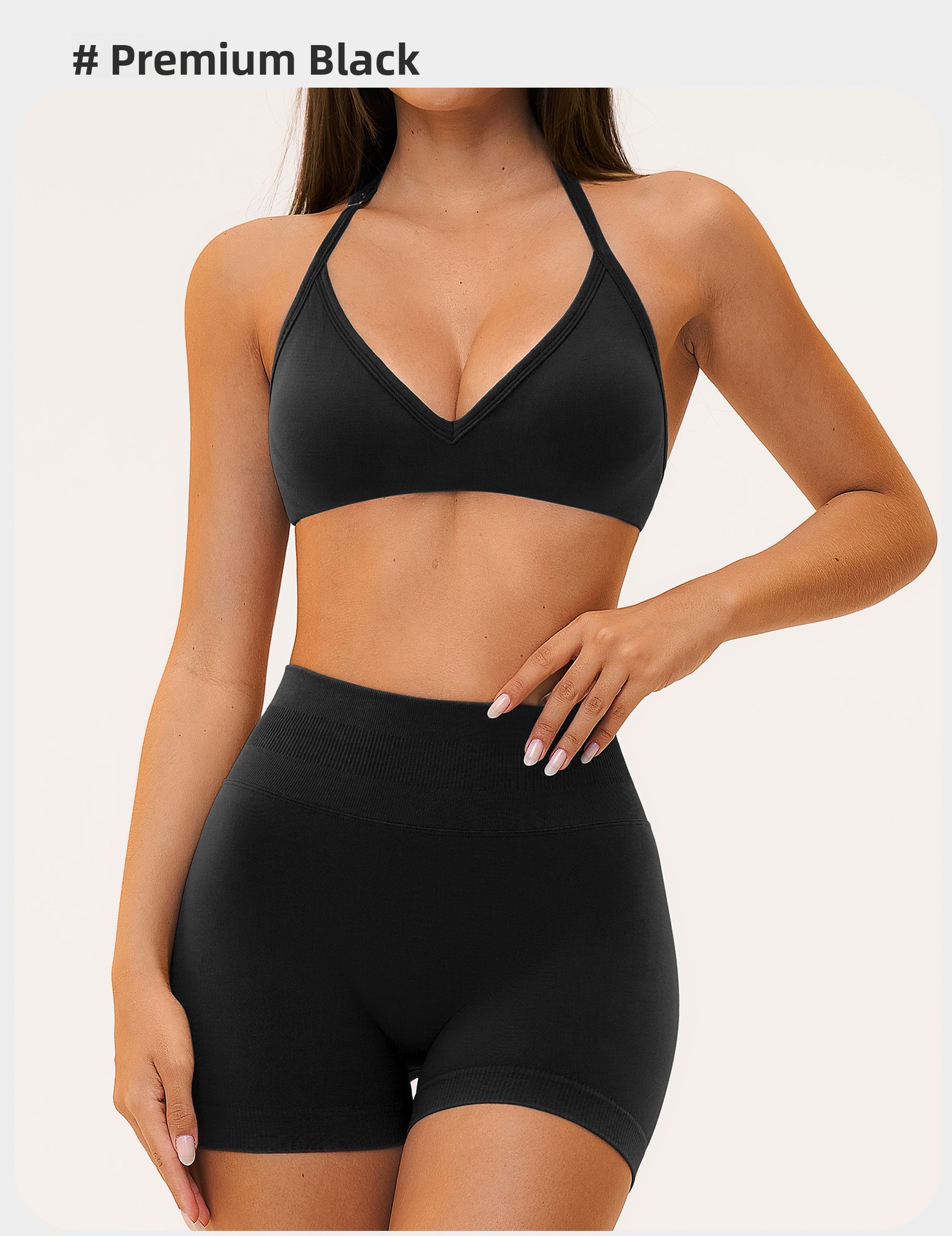 Women's Seamless Two-Piece Yoga & Workout Set — QIUOLA | qiuola.com
