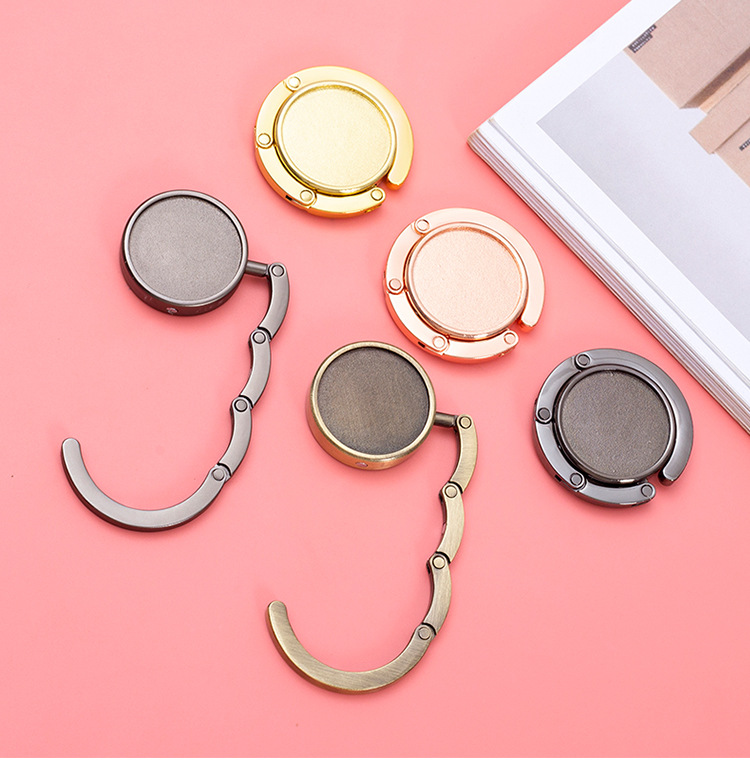 Circular folding bag holder