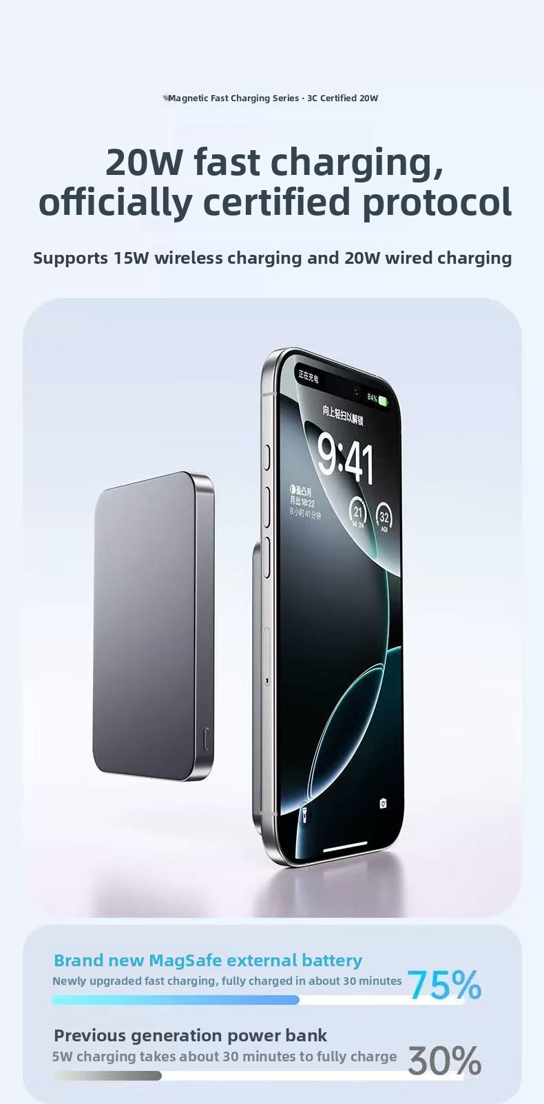 Large capacity mobile power supply