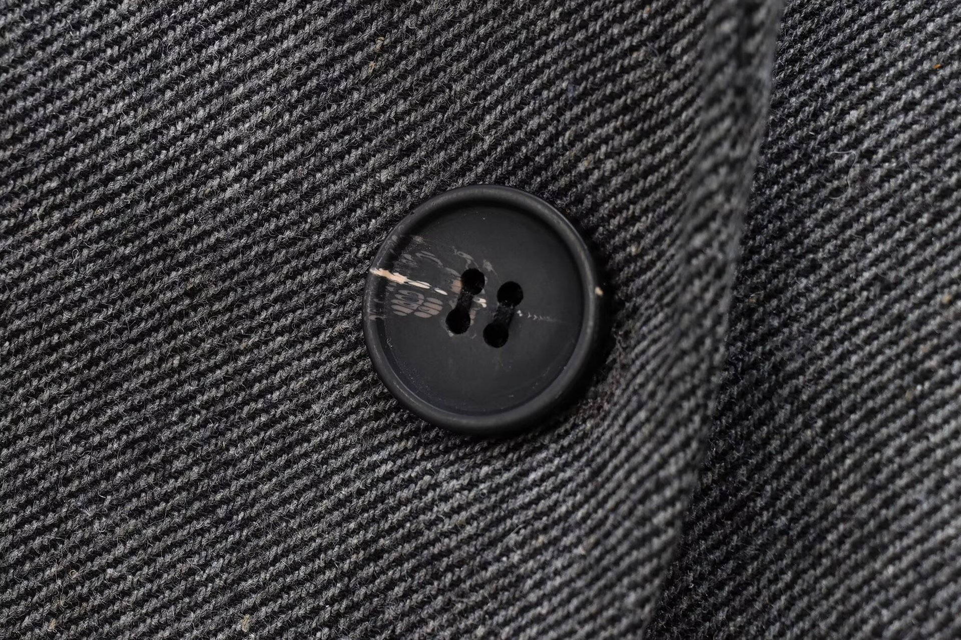 Women's Wool Blend Twill Lapel Blazer Suit Jacket