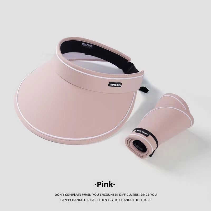 Sun Hat Sun Hat Sun Protection Band Fan Empty Top Big Brim