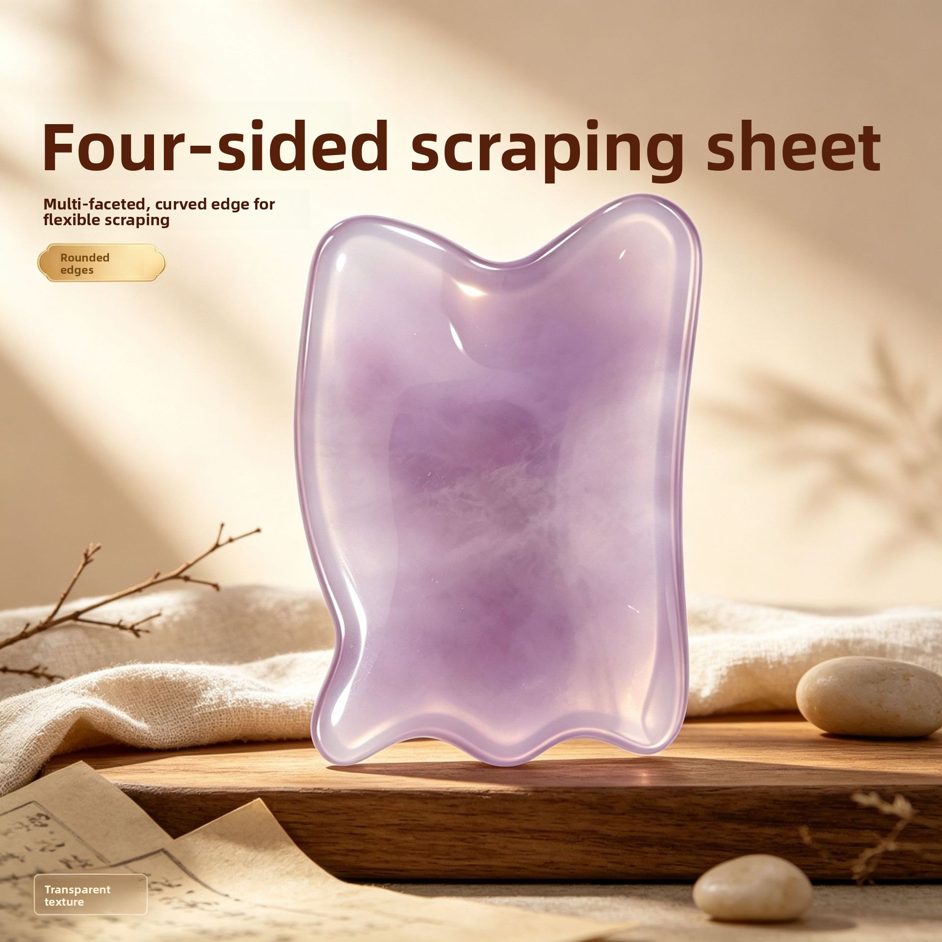 Resin Gua Sha Beauty Tool – Boards, Combs & Massage Shapes — QIUOLA | qiuola.com