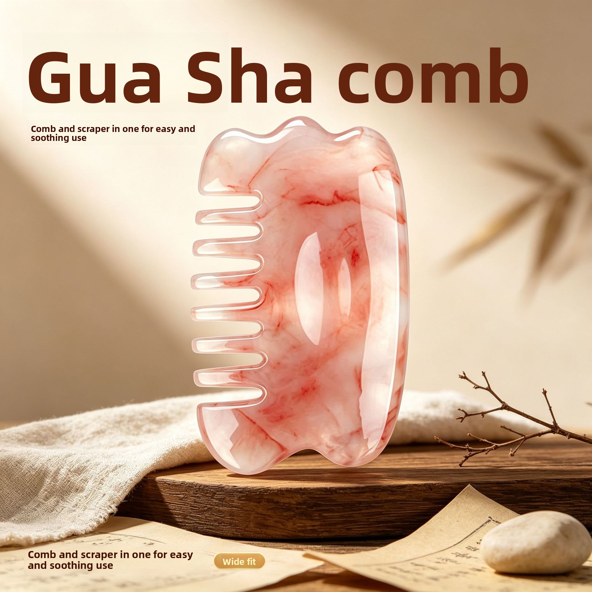 Polished Resin Gua Sha & Massage Tool – Choose Your Shape — QIUOLA | qiuola.com