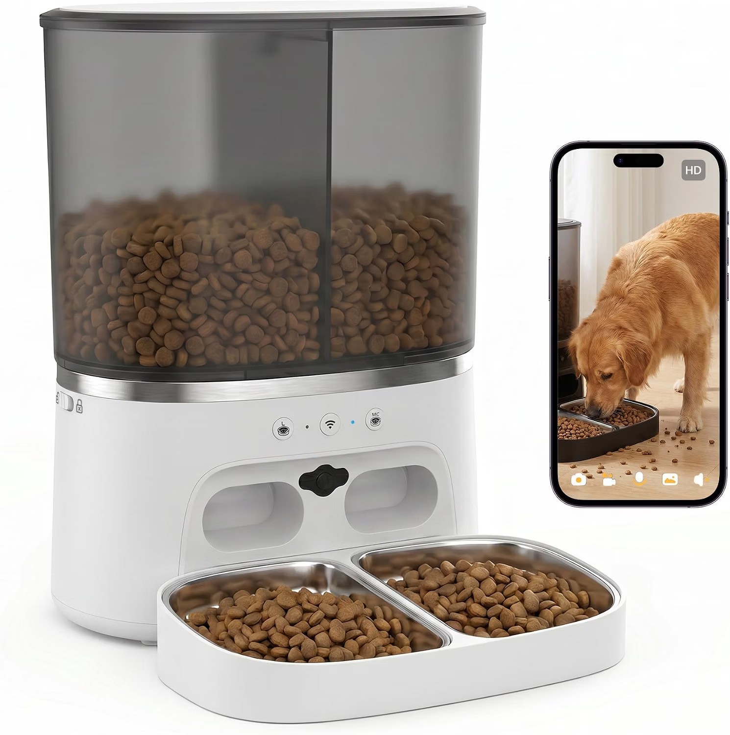 Pet Feeder with Camera