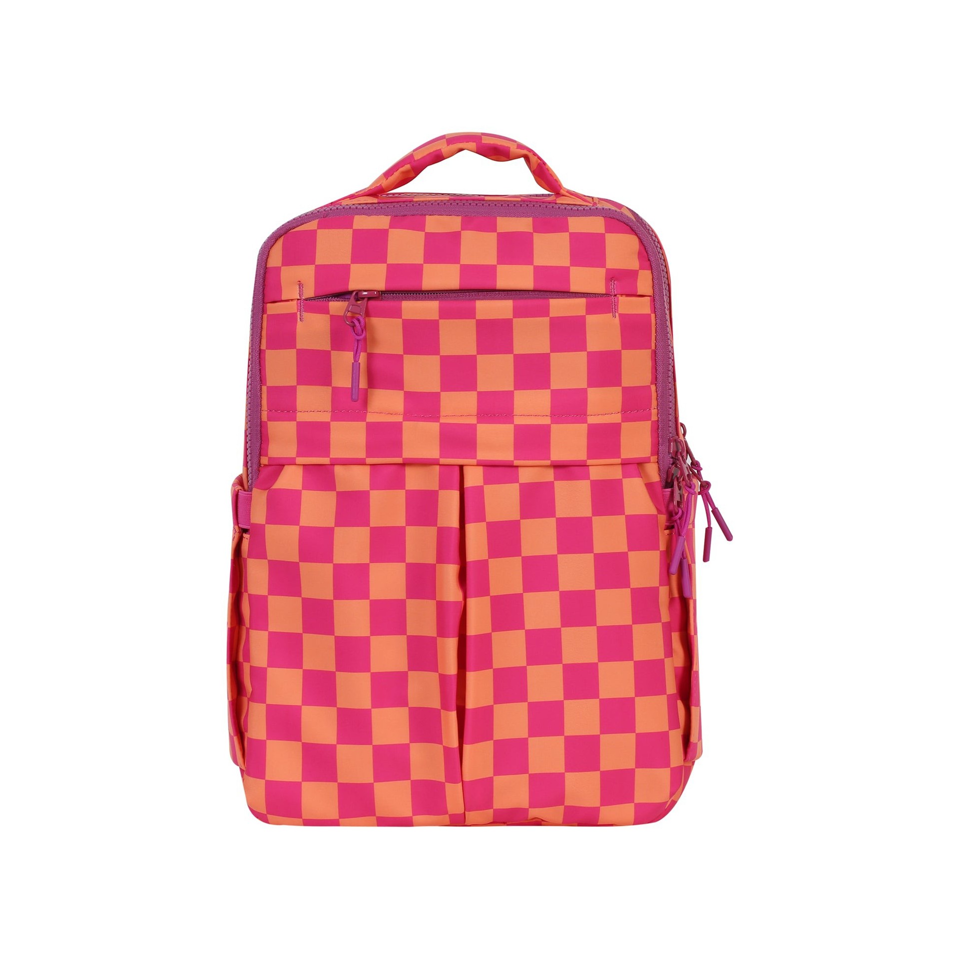Lightweight Multi-Compartment Nylon Travel Backpack with Shockproof Laptop Sleeve