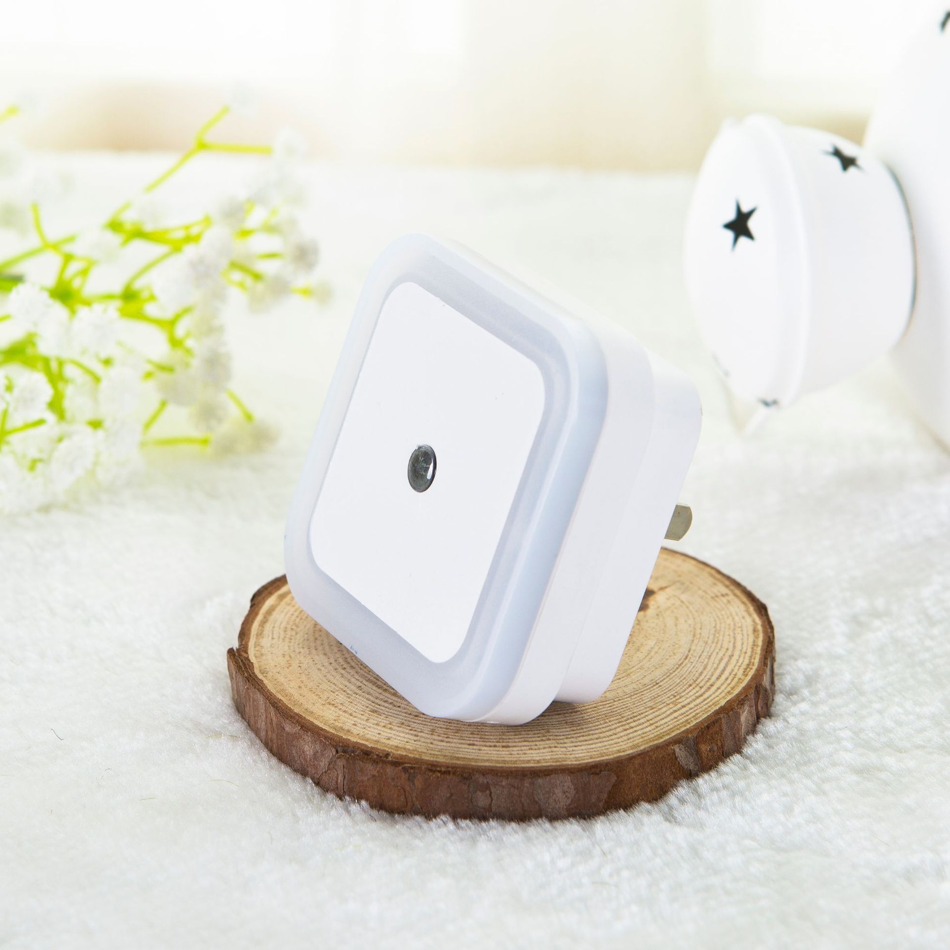LED Plug-In Light Sensor Night Light