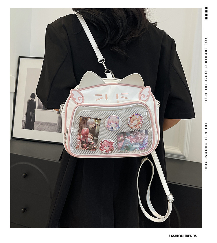 Bolso bandolera de gato mecánico estilo Y2K | GATOKOOL