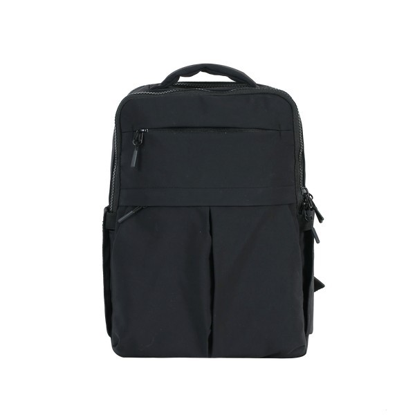 Lightweight Multi-Compartment Nylon Travel Backpack with Shockproof Laptop Sleeve