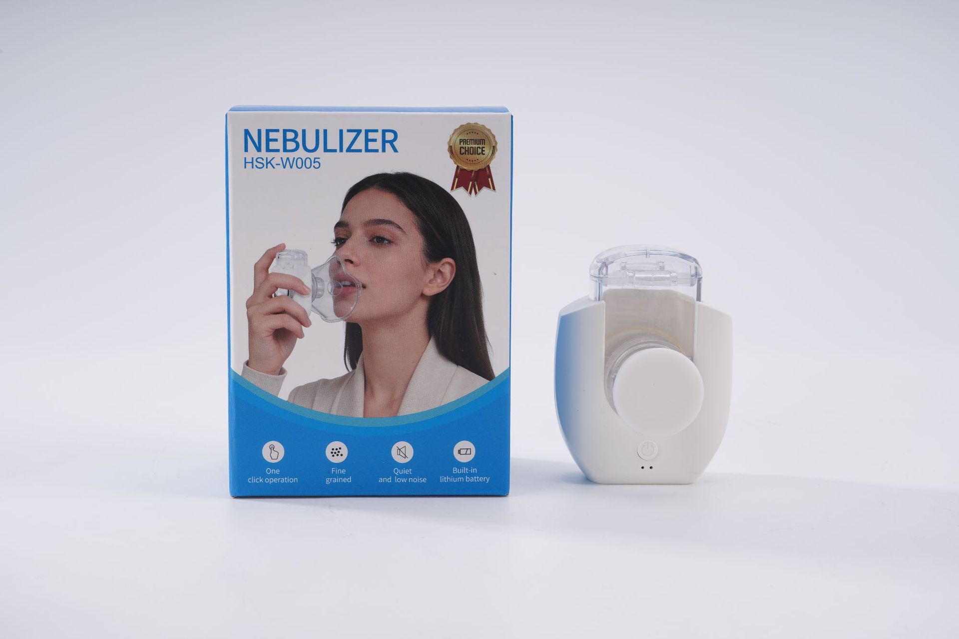 Portable Mini Rechargeable Atomizer with Micro-Grid Technology for Face and Eye Hydration