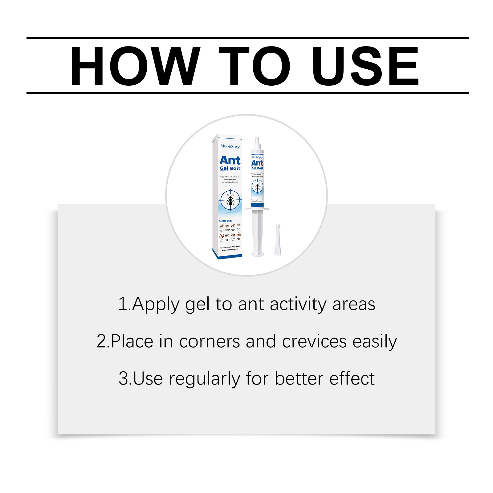 Kitchen Bathroom Insect Repellent Anti-Ant Lure