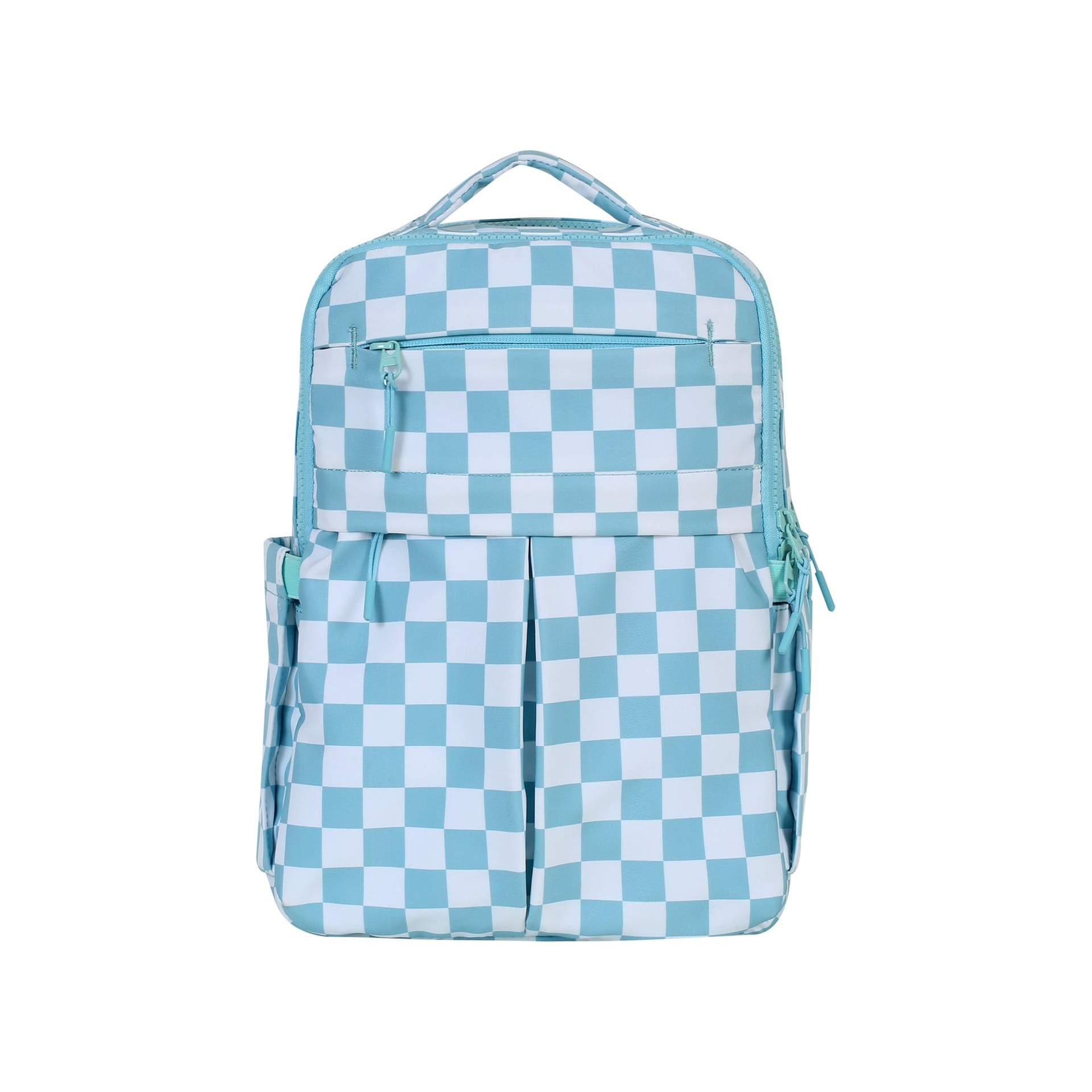 Lightweight Multi-Compartment Nylon Travel Backpack with Shockproof Laptop Sleeve