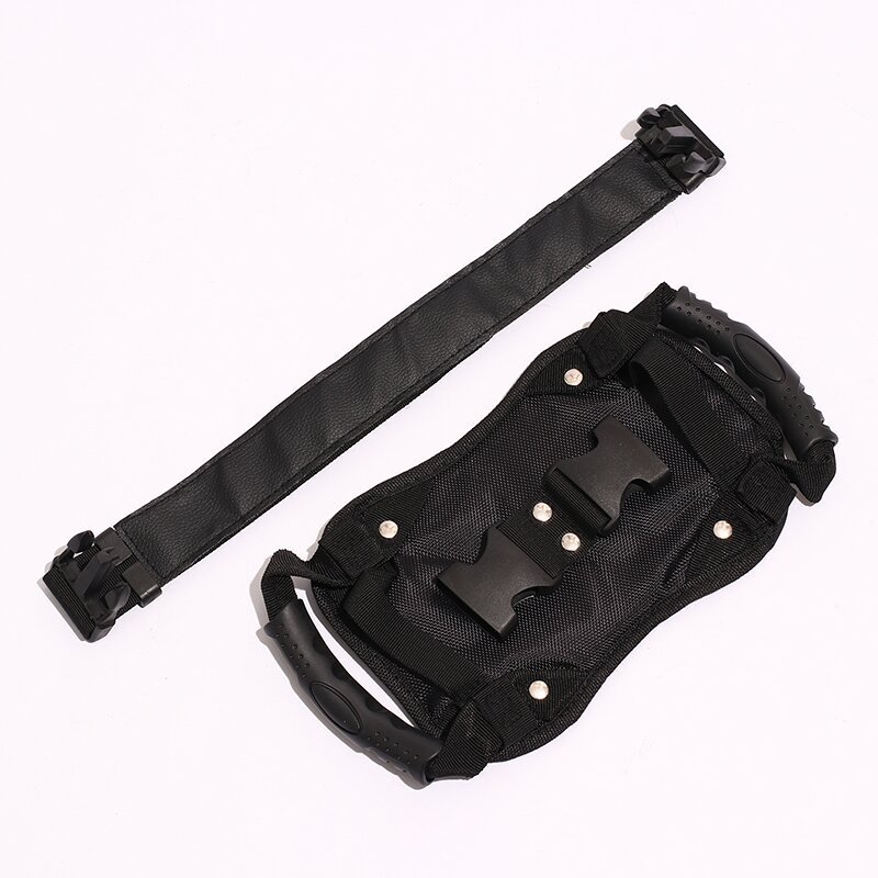 Universal Motorcycle Rear Seat Safety Grab Handle Armrest Belt