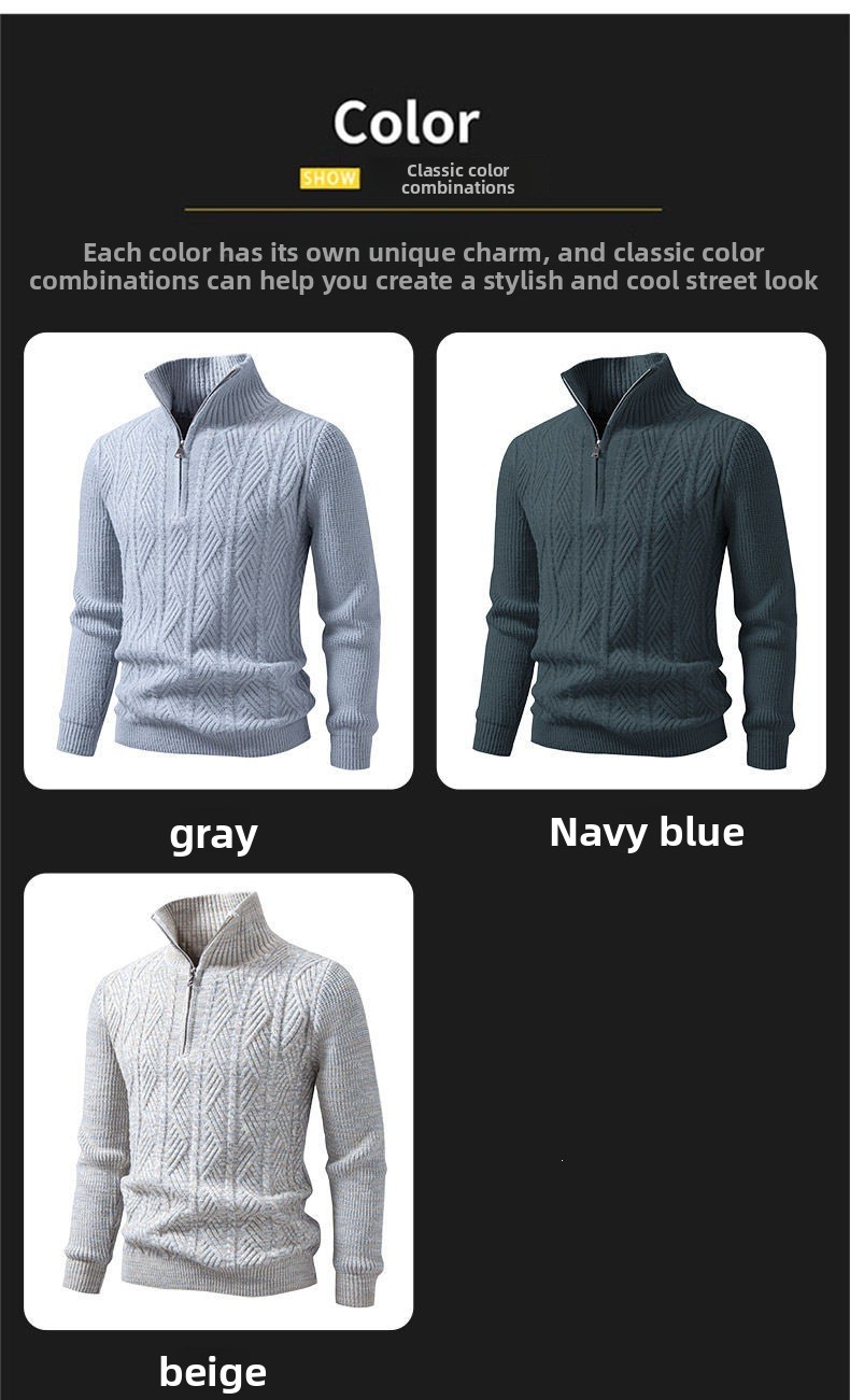 Men's short-sleeved knitted cardigan