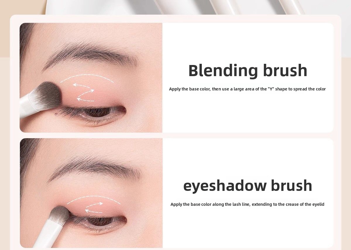 YunCi Synthetic Eye Makeup Brushes & Set Options — QIUOLA | qiuola.com