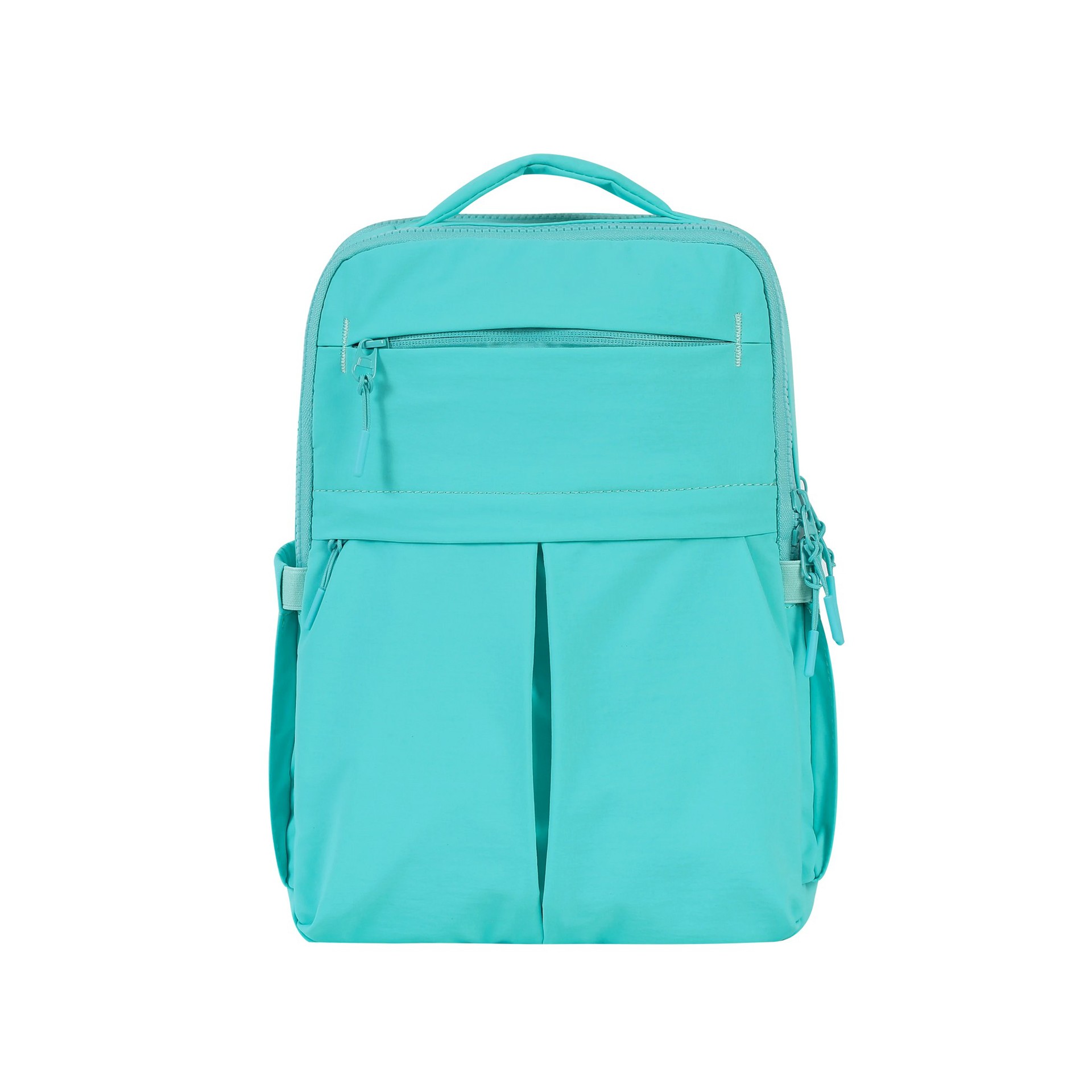 Lightweight Multi-Compartment Nylon Travel Backpack with Shockproof Laptop Sleeve