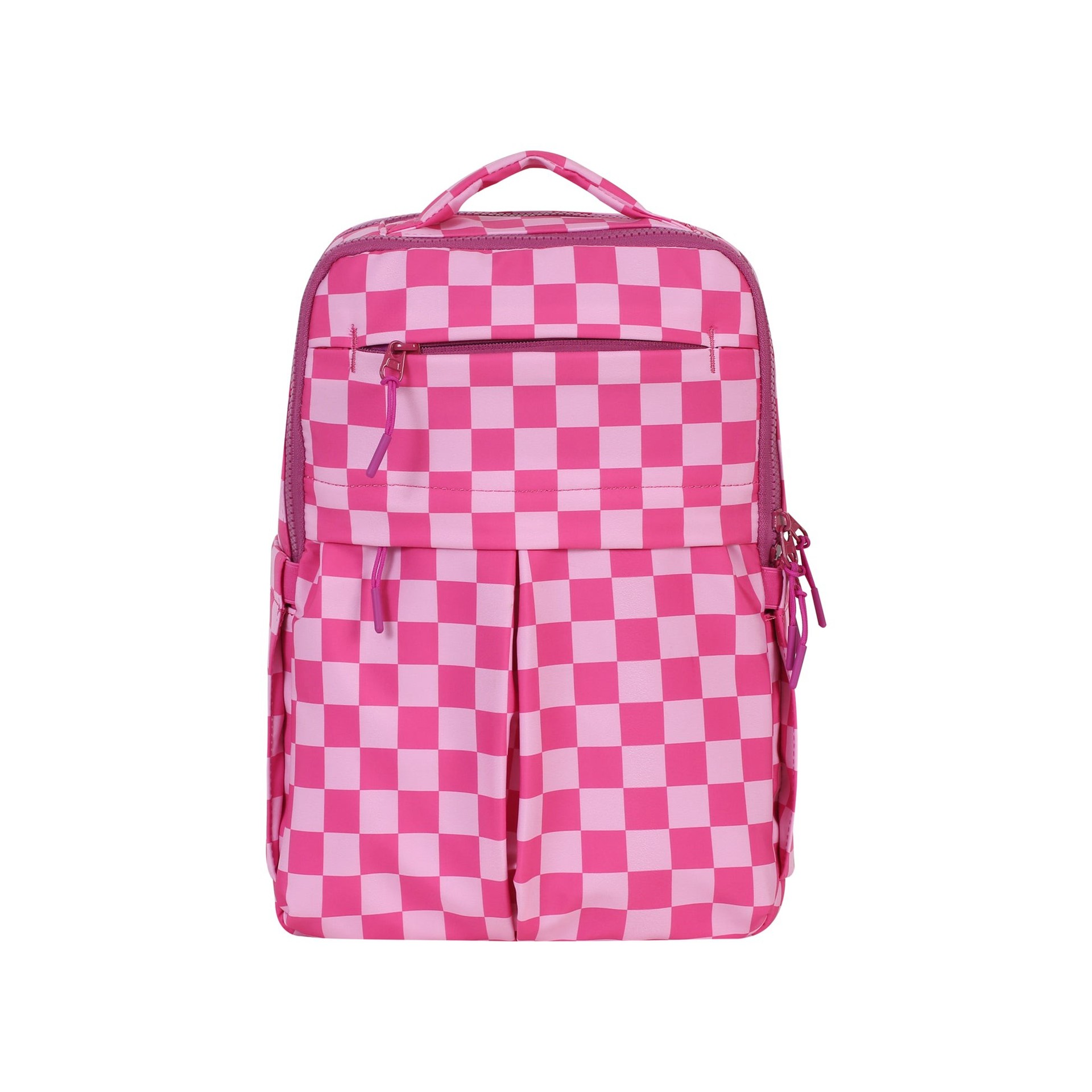 Lightweight Multi-Compartment Nylon Travel Backpack with Shockproof Laptop Sleeve
