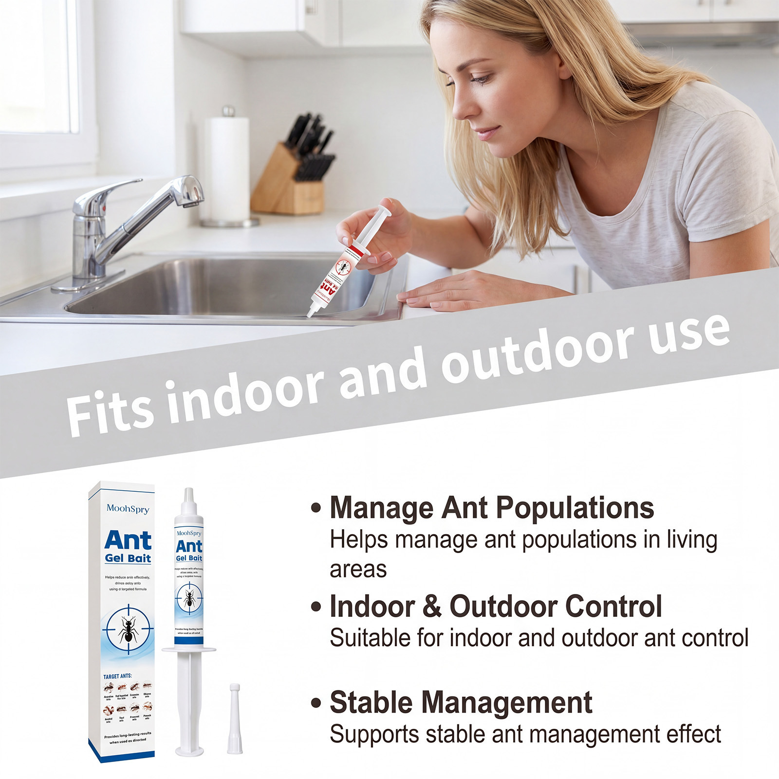 Kitchen Bathroom Insect Repellent Anti-Ant Lure