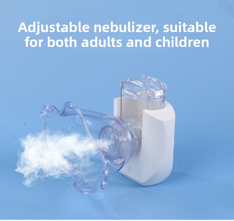 Portable Mini Rechargeable Atomizer with Micro-Grid Technology for Face and Eye Hydration
