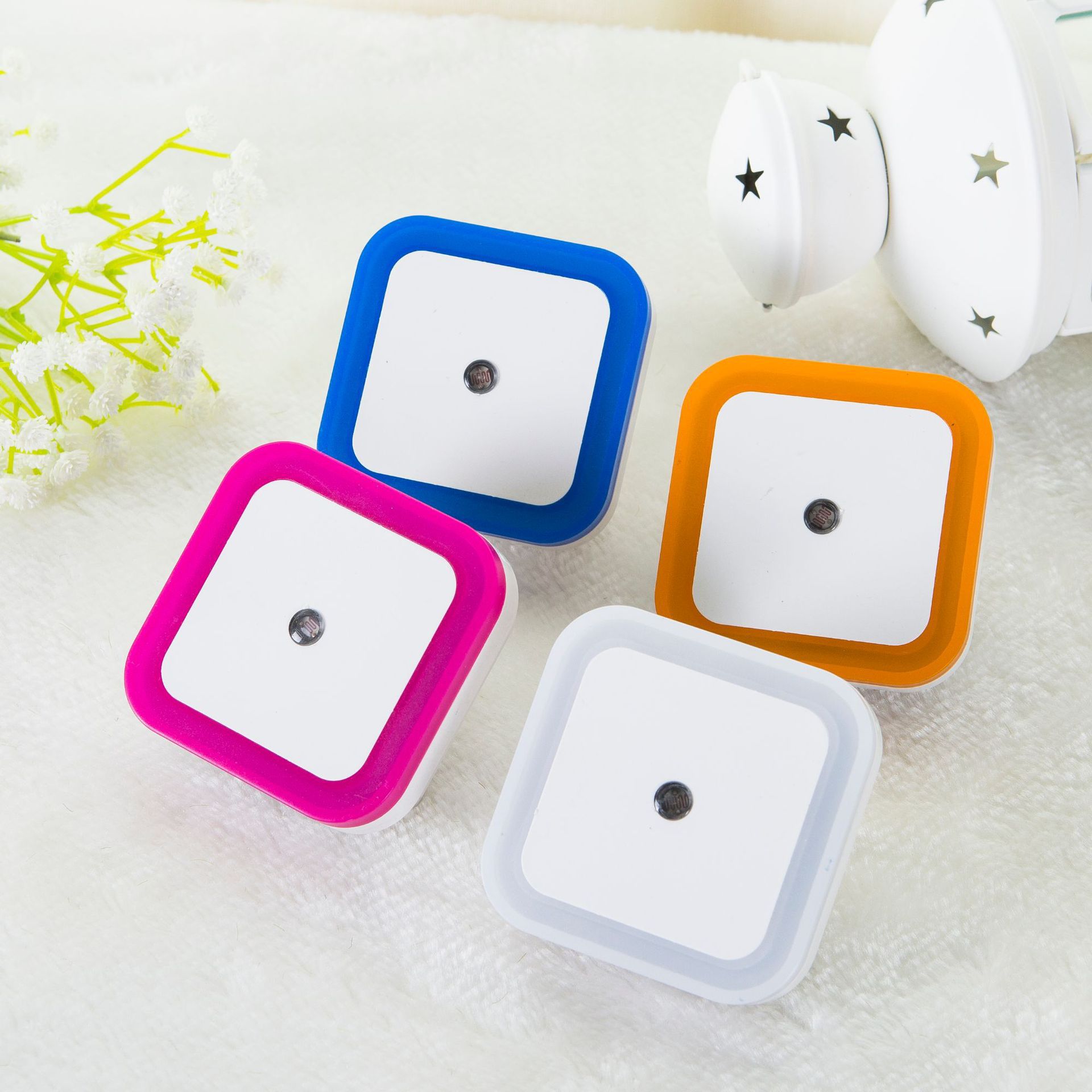 LED Plug-In Light Sensor Night Light