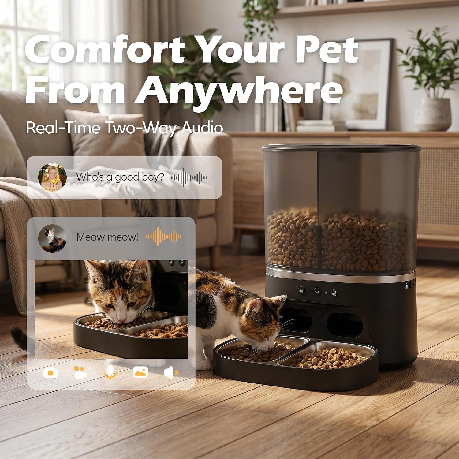Pet Feeder with Camera