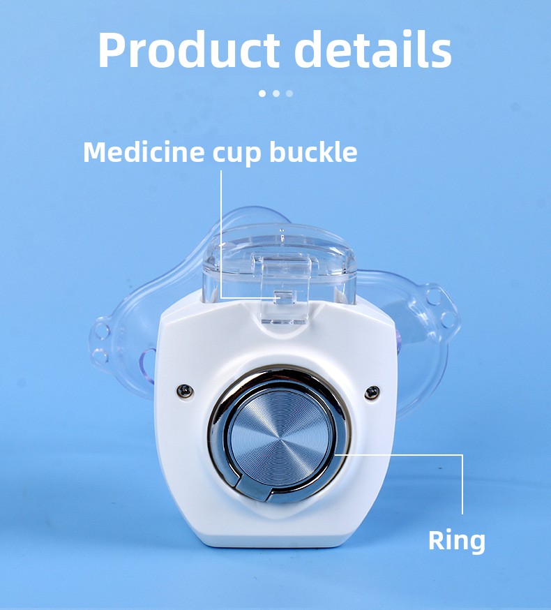 Portable Mini Rechargeable Atomizer with Micro-Grid Technology for Face and Eye Hydration