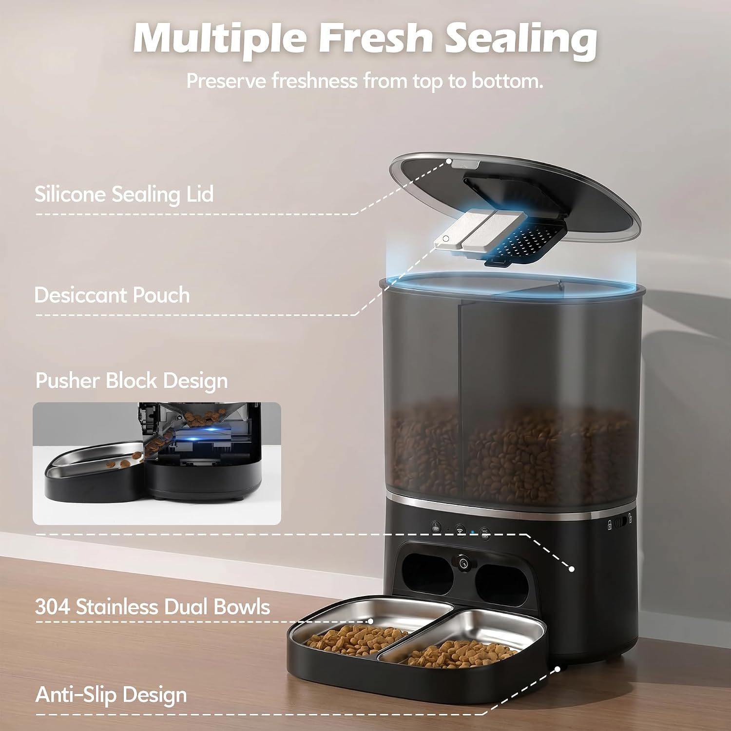 Pet Feeder with Camera