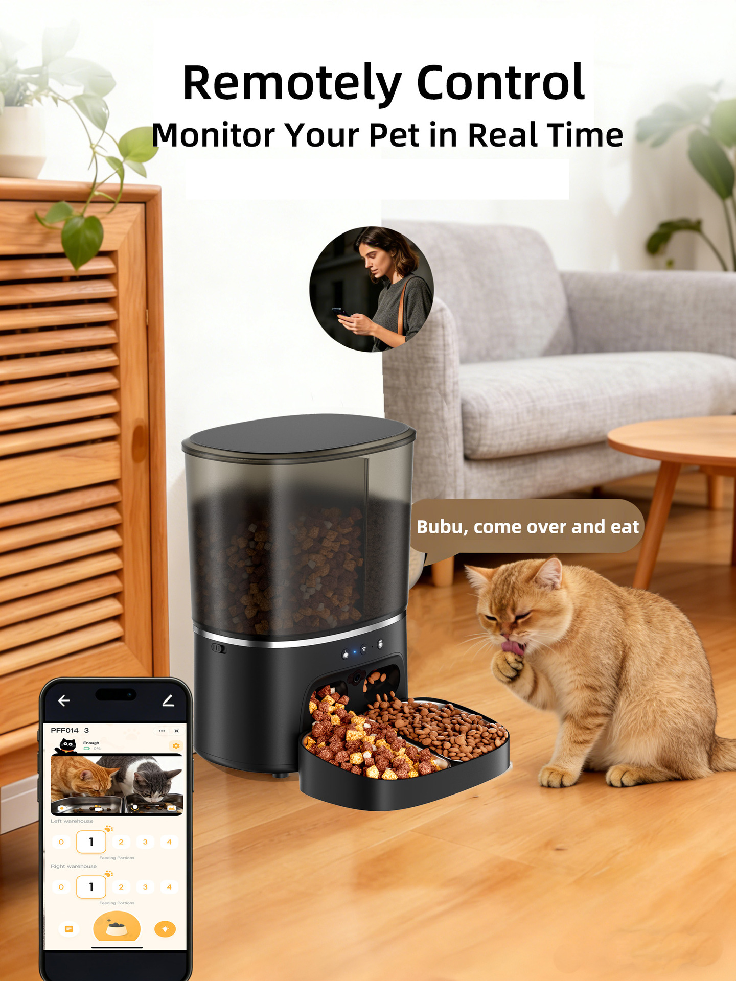 Pet Feeder with Camera