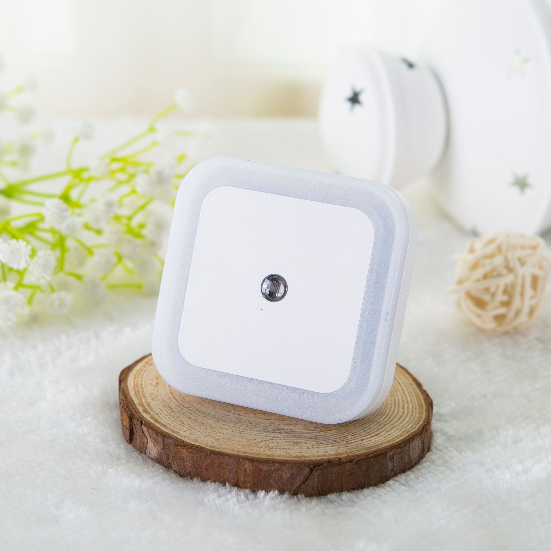 LED Plug-In Light Sensor Night Light