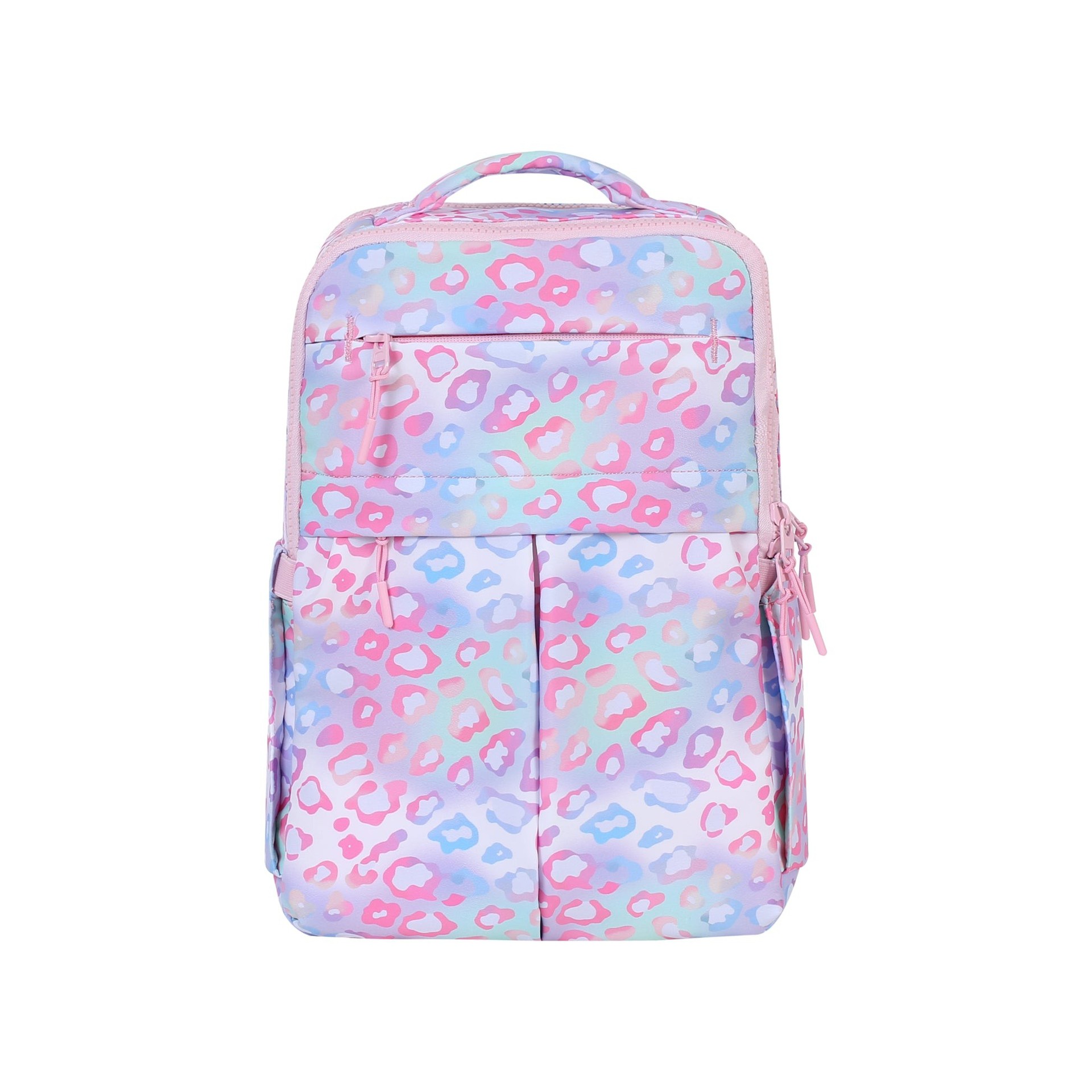 Lightweight Multi-Compartment Nylon Travel Backpack with Shockproof Laptop Sleeve