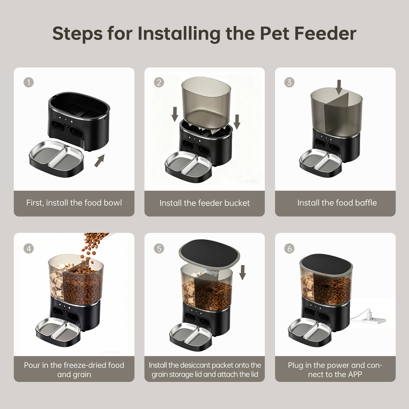 Pet Feeder with Camera