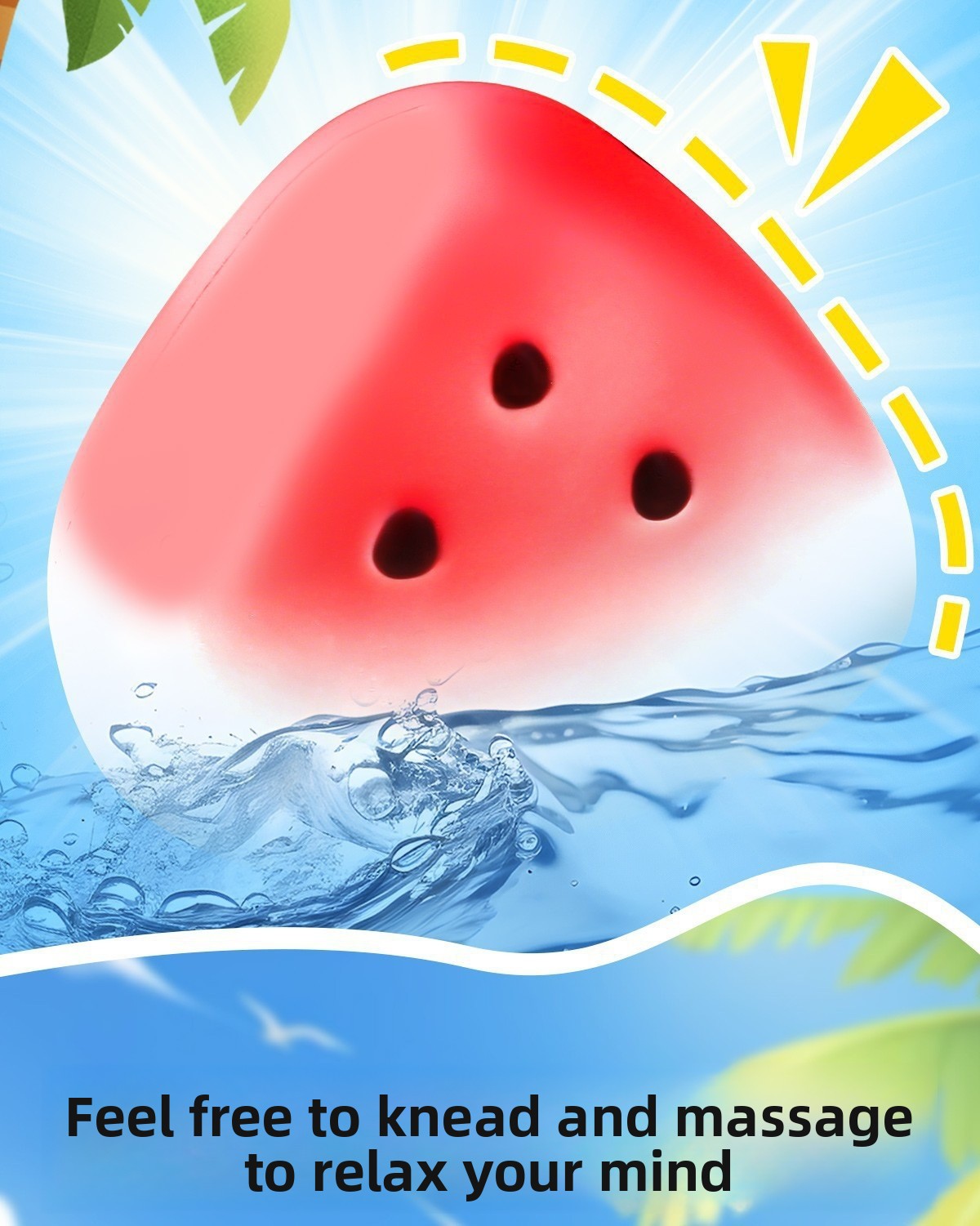 Ice-Skin Watermelon Slow-Rebound Squishy Toy — QIUOLA | qiuola.com