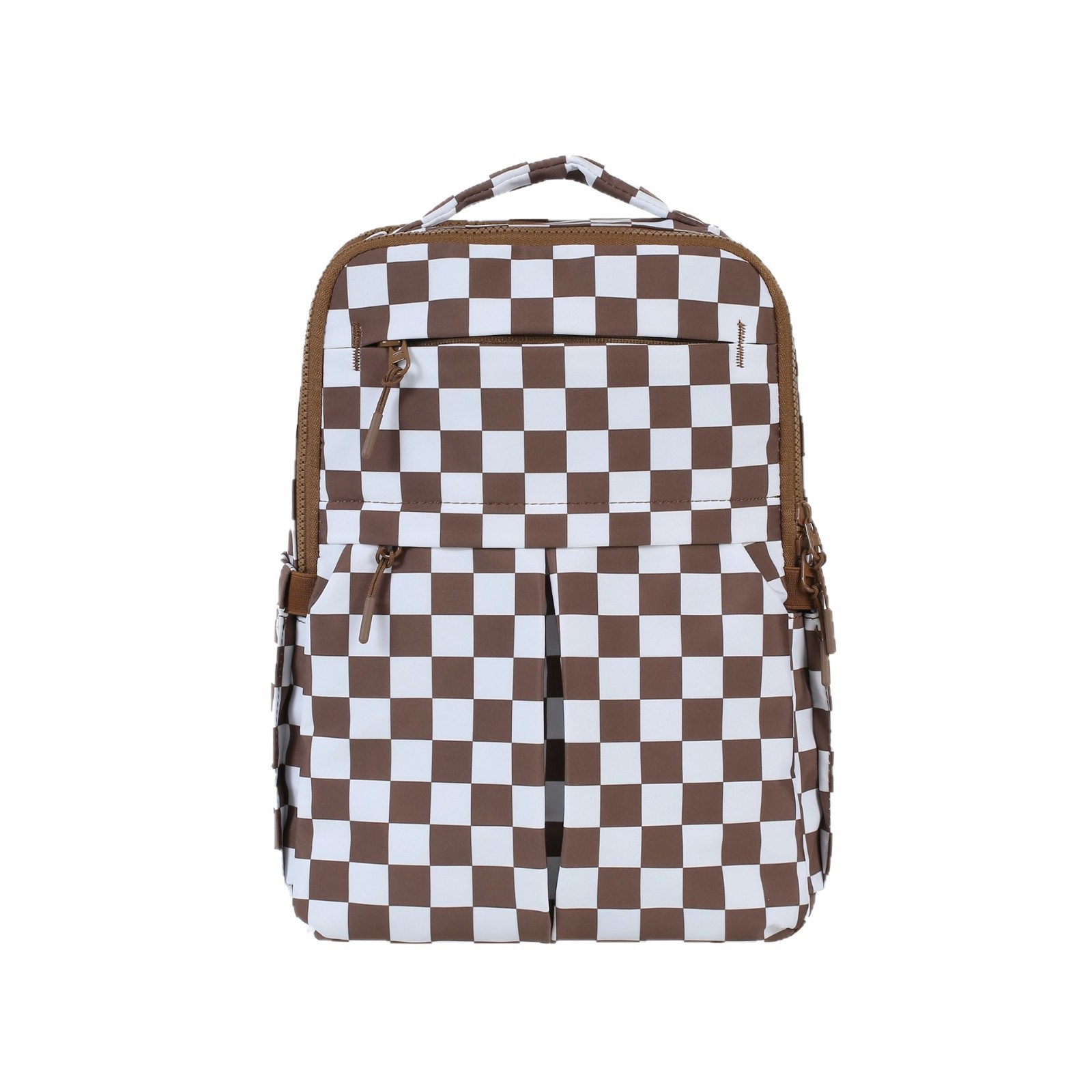 Lightweight Multi-Compartment Nylon Travel Backpack with Shockproof Laptop Sleeve
