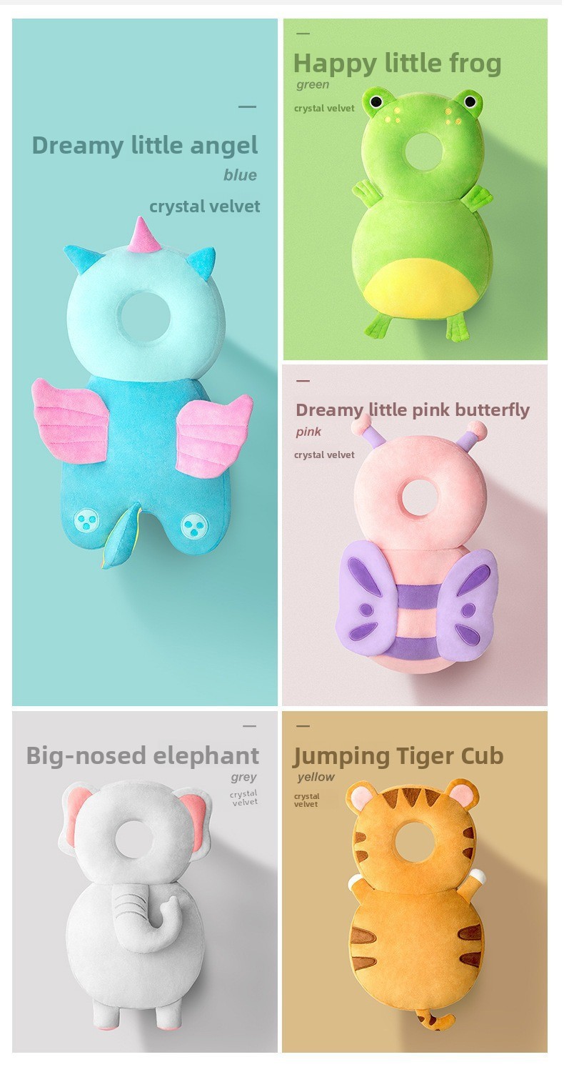 Toddler Head & Back Cushion – Plush & Mesh Designs — QIUOLA | qiuola.com