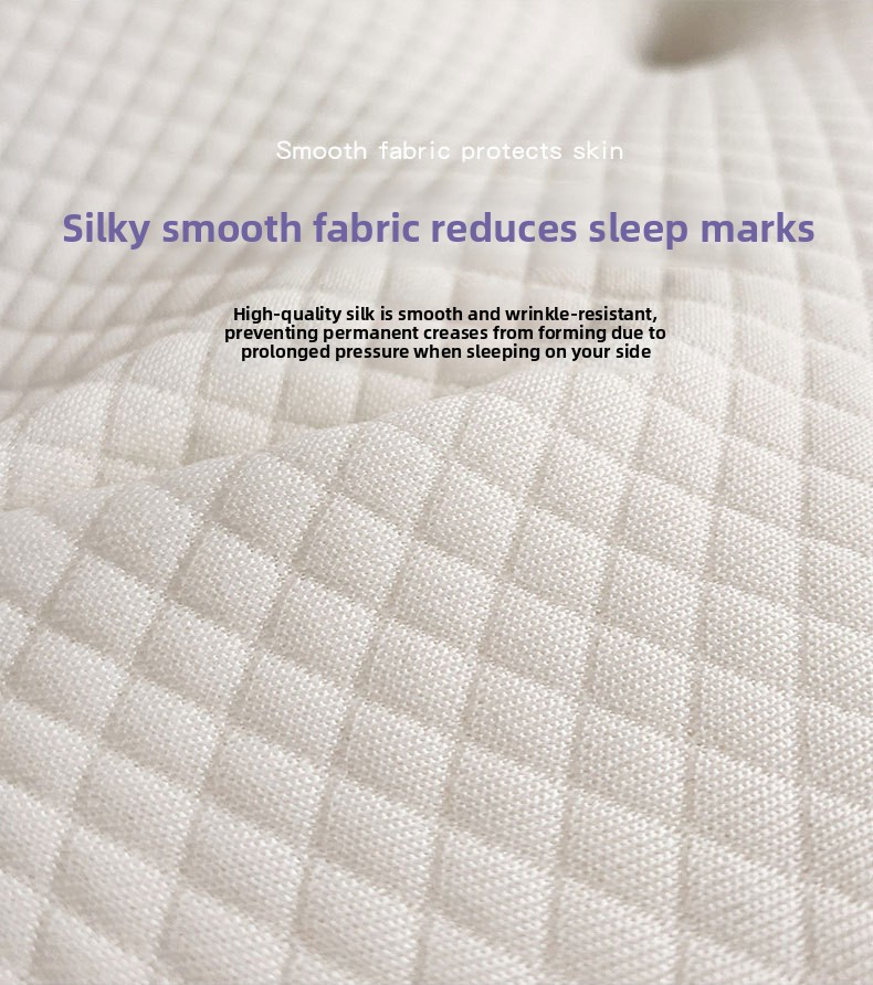 Neck pillow memory foam pillowcase butterfly removable pillowcase