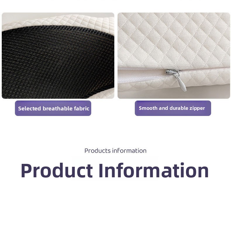 Neck pillow memory foam pillowcase butterfly removable pillowcase