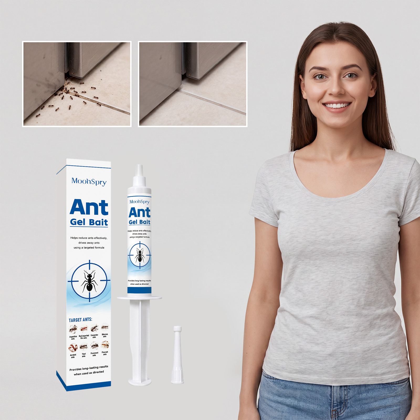 Kitchen Bathroom Insect Repellent Anti-Ant Lure