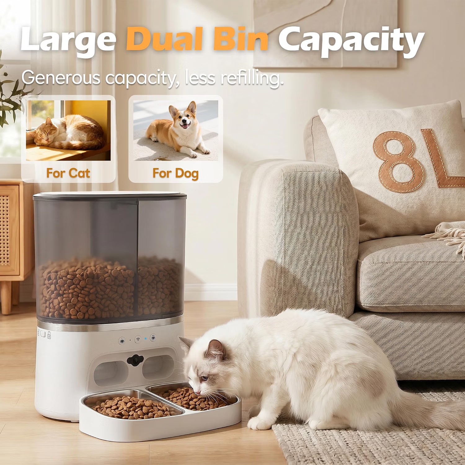 Pet Feeder with Camera