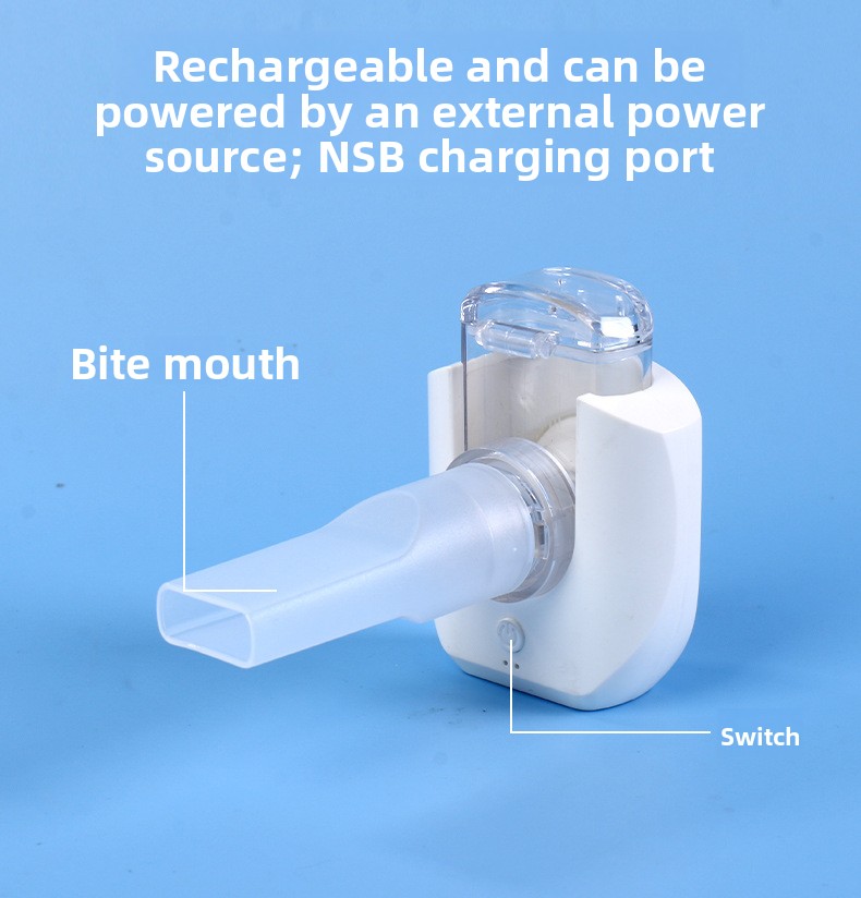 Portable Mini Rechargeable Atomizer with Micro-Grid Technology for Face and Eye Hydration