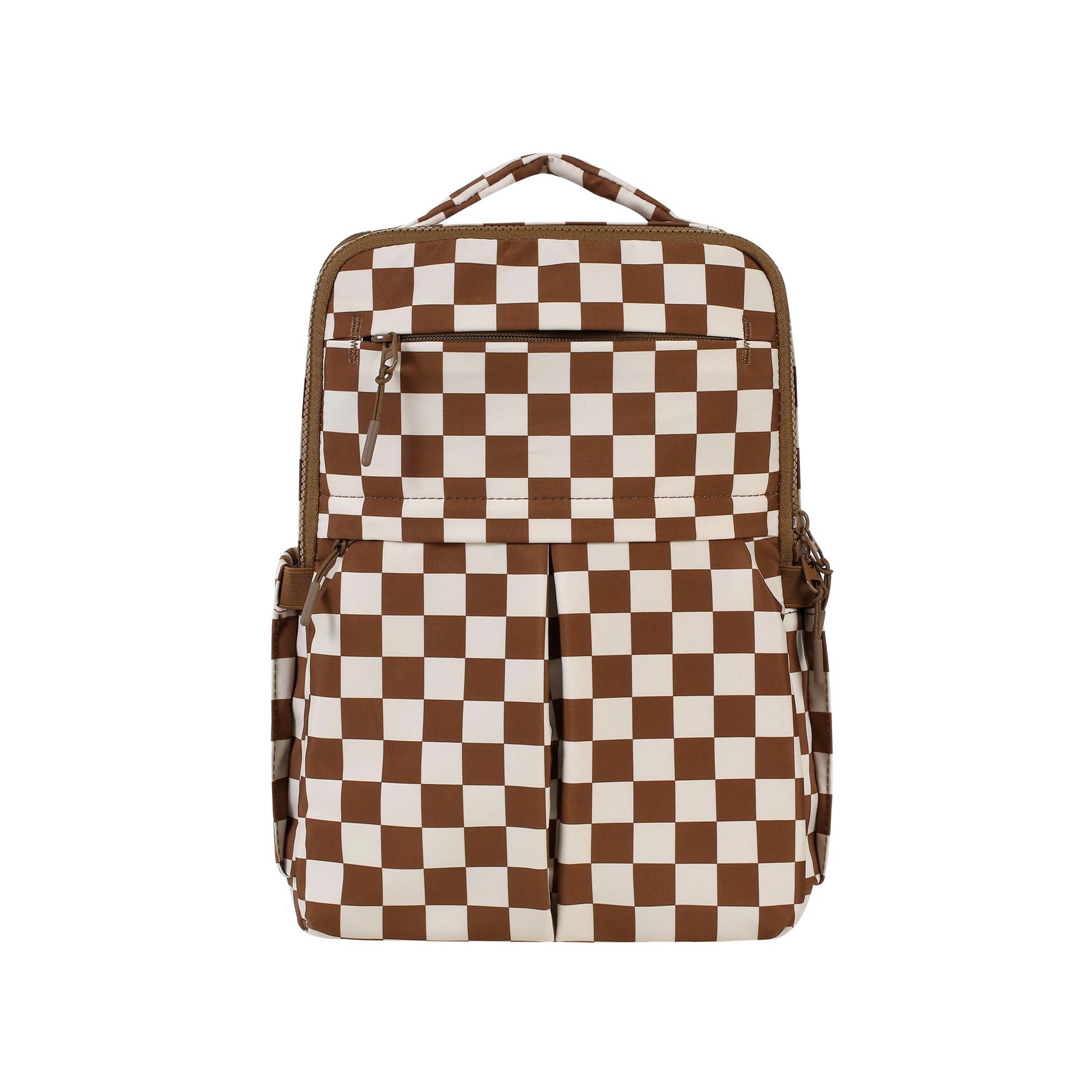 Lightweight Multi-Compartment Nylon Travel Backpack with Shockproof Laptop Sleeve