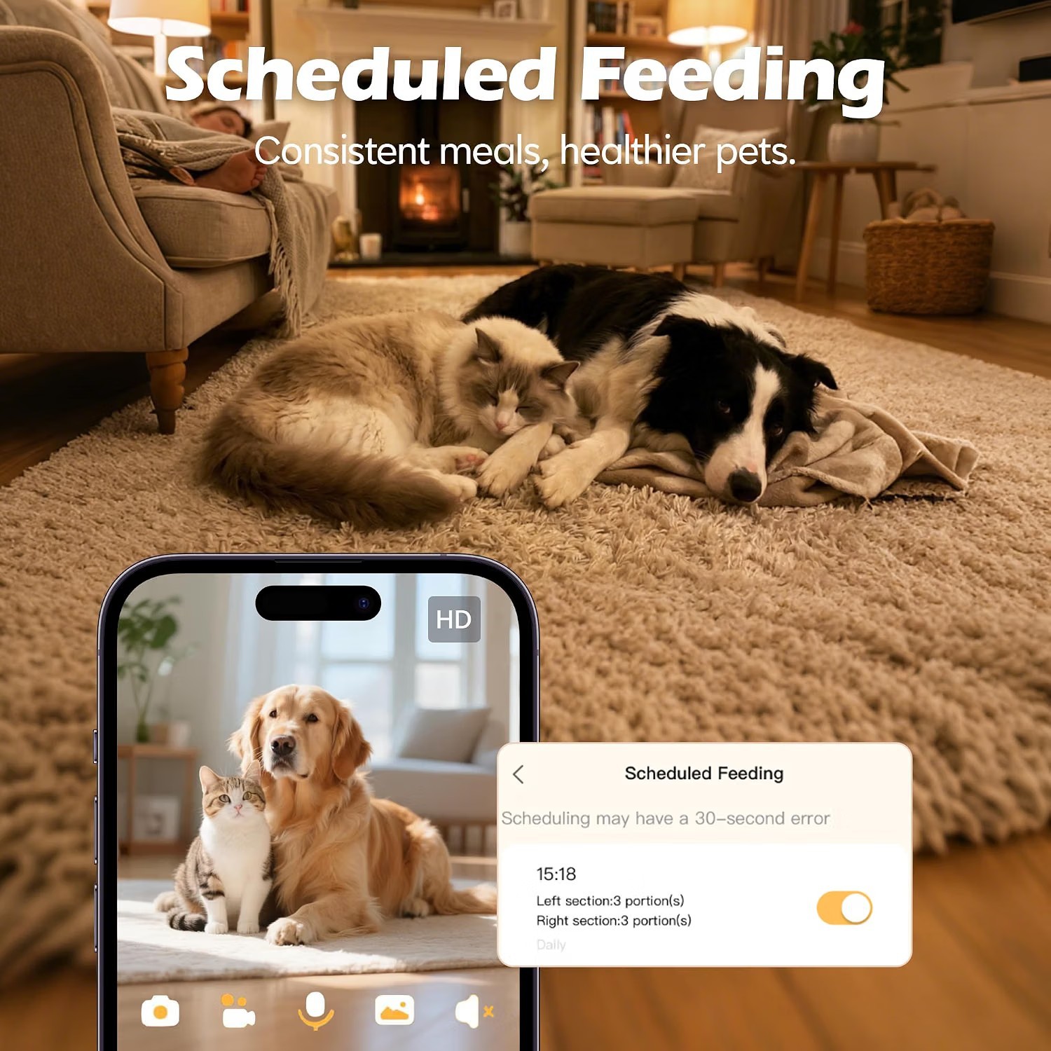 Pet Feeder with Camera