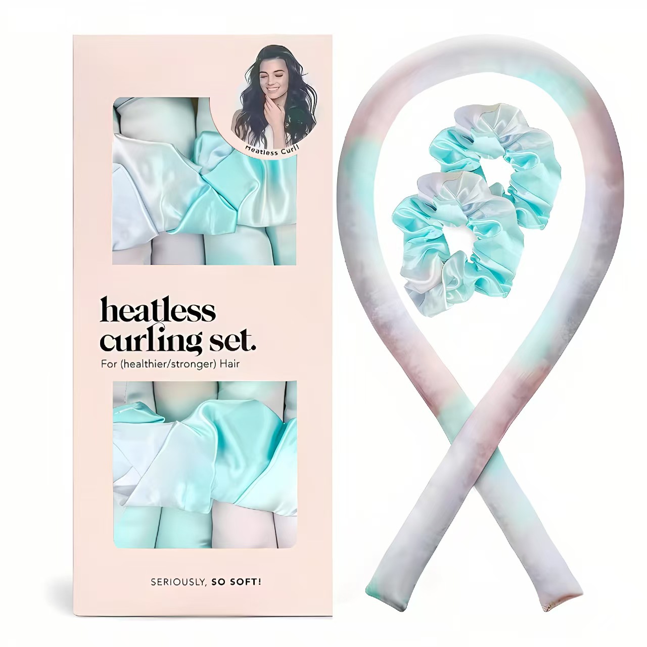 Heatless curler how to wrap