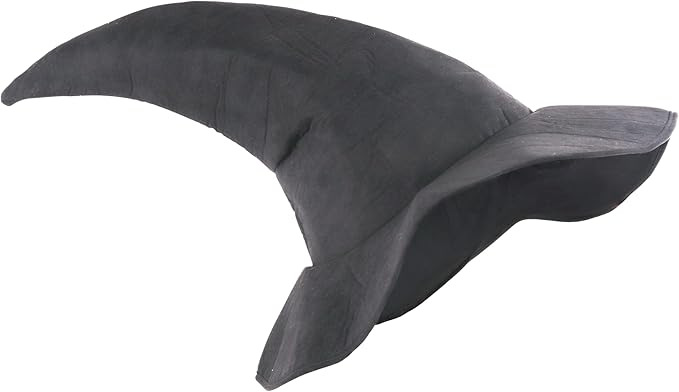 Velvet Witch Hat with Decorations for Halloween Party Costume Accessory