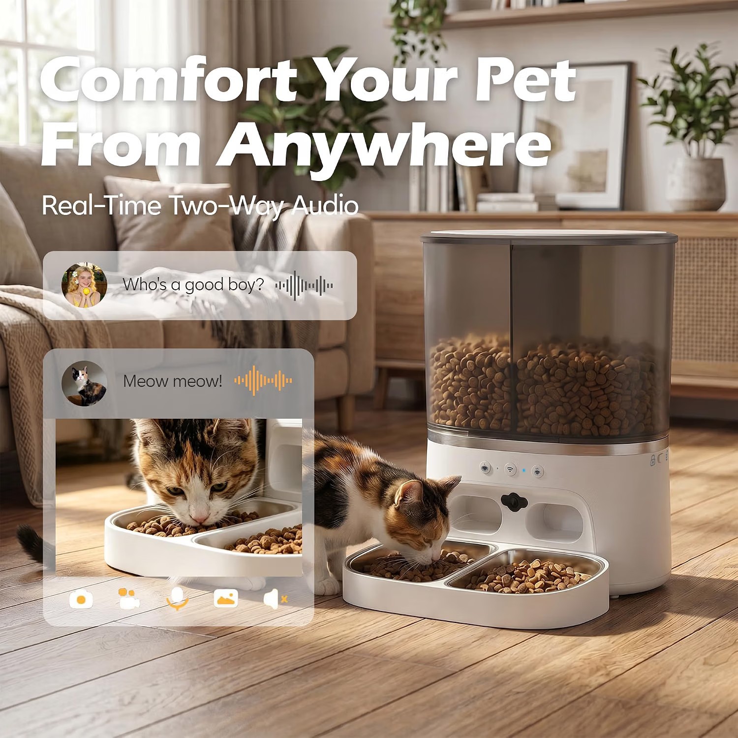 Pet Feeder with Camera