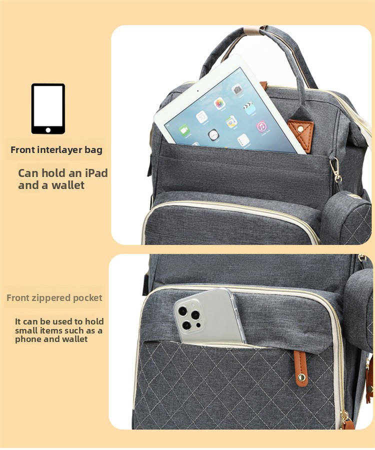 Large Capacity Backpack Multi-function Mother and Baby Bag Mummy Bag