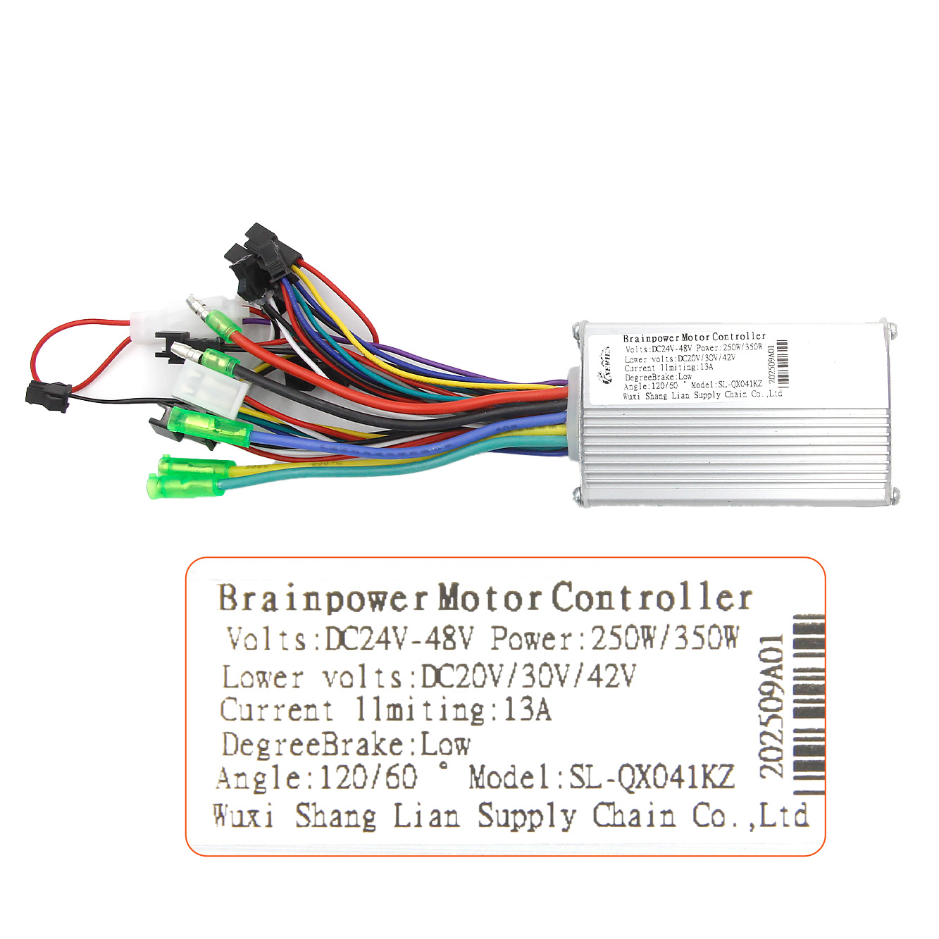 Ebike S866 Controller and LCD Instrument Kit for 24V 48V 250W 350W Lithium Battery Systems