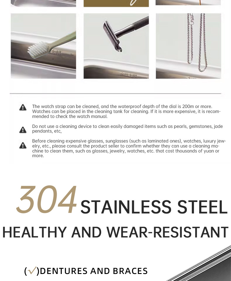 Ultrasonic Eyeglass Cleaner