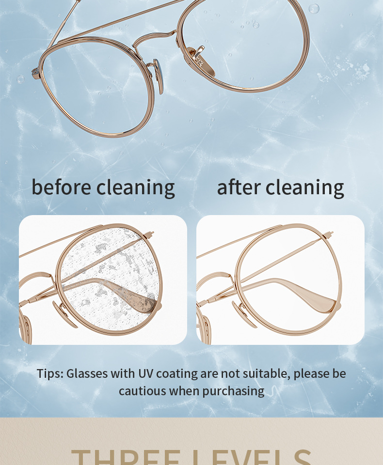 Ultrasonic Eyeglass Cleaner