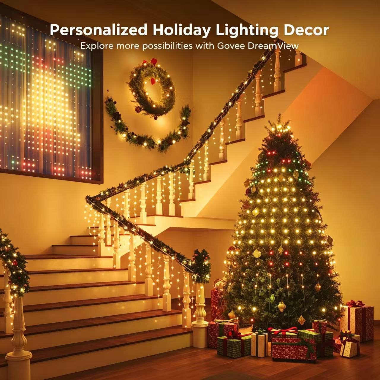 Christmas tree string lights