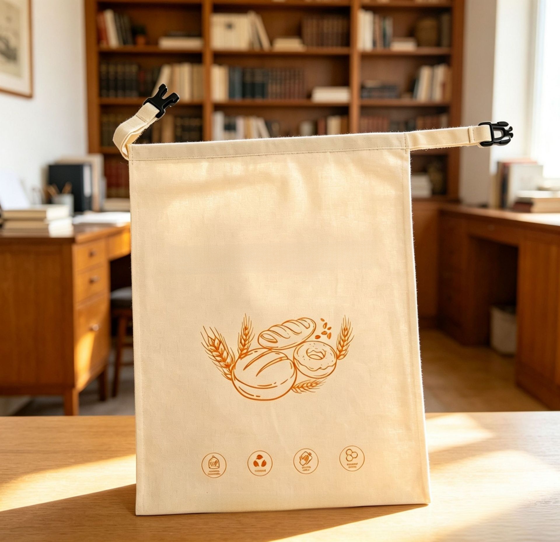 Beeswax Cloth Bread Bag